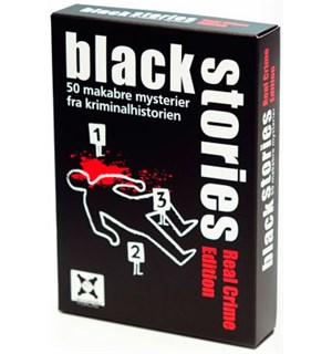 Black Stories Real Crime Kortspill Norsk Real Crime Edition 